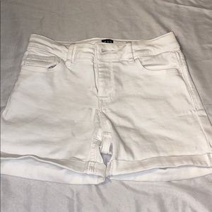 Girls Gap White Denim Shorts